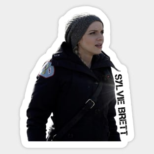 SYLVIE BRETT - KARA KILLMER - CHICAGO FIRE Sticker